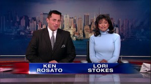 Reporters Ken Rosato and Lori Stokes from Eyewitness News. Photo Credit: http://nycnewswomen.blogspot.com/2009_10_01_archive.html